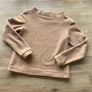 Dudley stephens brightwood  boatneck size small in vello fleece